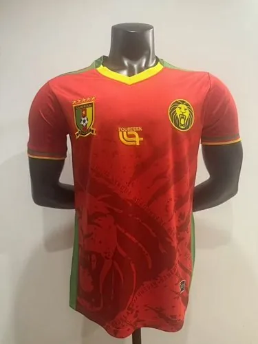 25-26 Cameroon Away Kit Player Version Soccer AAAAJersey Yupoo