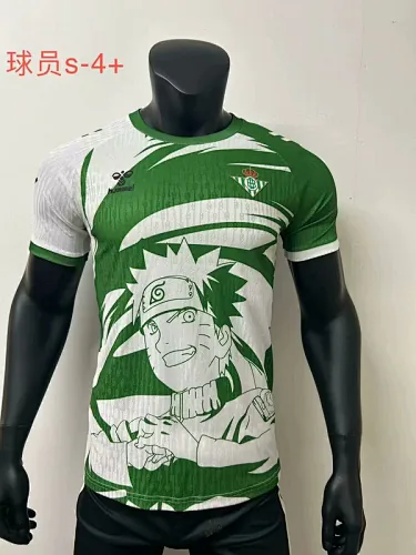 25-26 Betis Naruto Uzumaki Special Edition Player Version Soccer AAAAJersey Yupoo