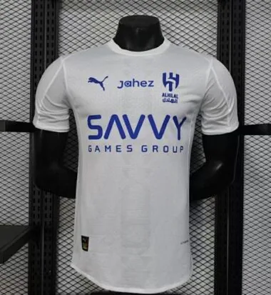25-26 Al-Hilal Saudi Away Kit Player Version Soccer AAAAJersey Yupoo