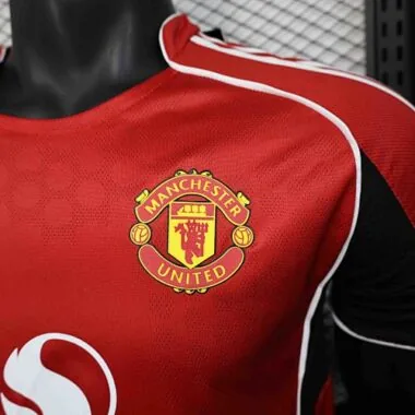25-26 Manchester United Home Kit Player Version Soccer