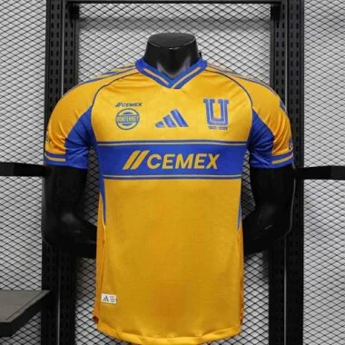 25-26 Tigres Home Kit Player Version Soccer AAAAJersey Yupoo