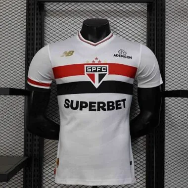 25-26 Sao Paulo Home Kit Player Version Soccer AAAAJersey Yupoo