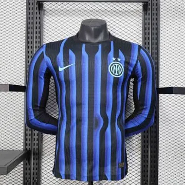 25-26 Inter Milan Home Kit Long sleeves Player Version Soccer AAAAJersey Yupoo