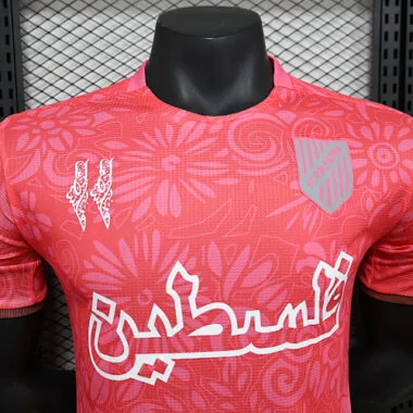 2024 Palestine Pink Kit Special Edition Player Version Soccer