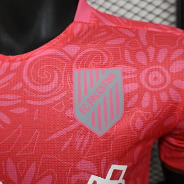 2024 Palestine Pink Kit Special Edition Player Version Soccer