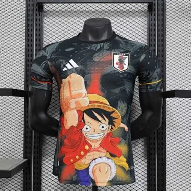 2025 Japan One Piece Luffy Special Edition Player Version Soccer AAAAJersey Yupoo