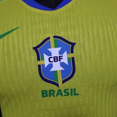 2025 Brazil Home Yellow Kit Player Version Soccer