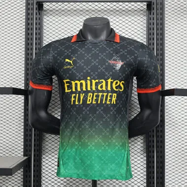 25-26 AC Milan Black Kit Special Edition Player Version Football AAAAJersey