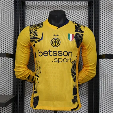 24-25 Inter Milan Third Long Sleeve Kit Player Version Soccer AAAAJersey