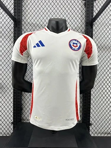 2024 Chile Away white Kit Player Version Soccer AAAAJersey