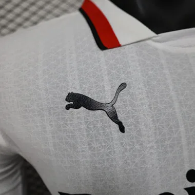 24-25 AC Milan Away Long Sleeve Kit Player Version Soccer