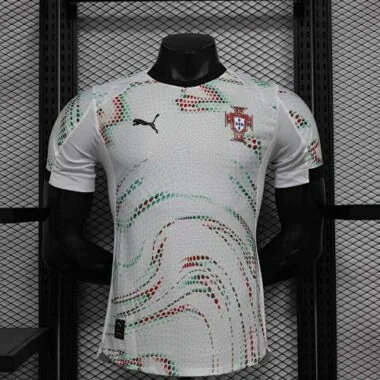 2025 Portugal Away White Kit Player Version Soccer AAAAJersey
