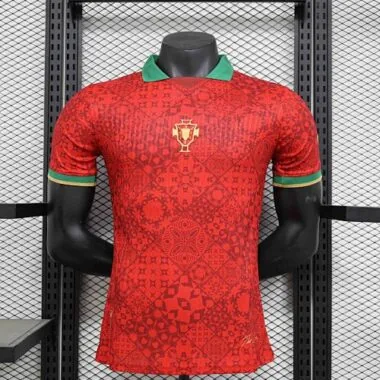 2024 Portugal Red Kit Special Edition Player Version Soccer AAAAJersey