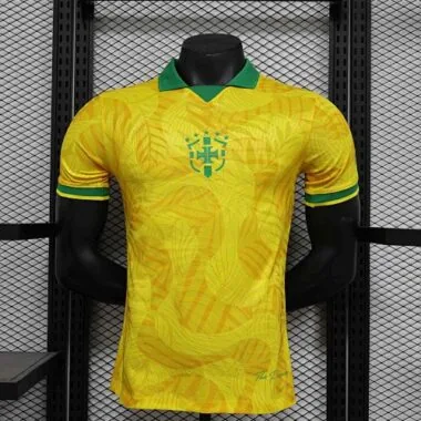 2024 Brazil Yellow Kit Special Edition Player Version Soccer AAAAJersey