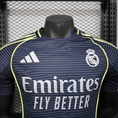 25-26 Real Madrid Away Kit Player Version Soccer AAAAJersey