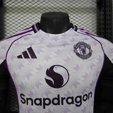 25-26 Manchester United Away Kit Player Version Soccer