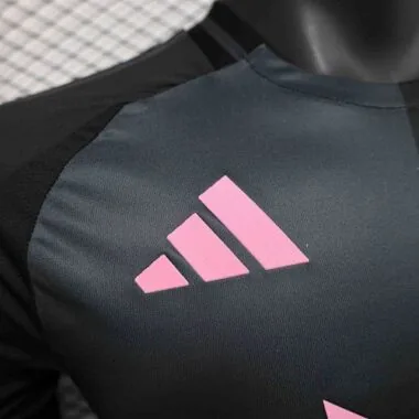 25-26 Inter Miami Away Black Kit player version Soccer AAAAJersey