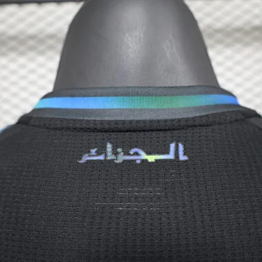 2024 Algeria Black Kit Special Edition Player Version Soccer AAAAJersey