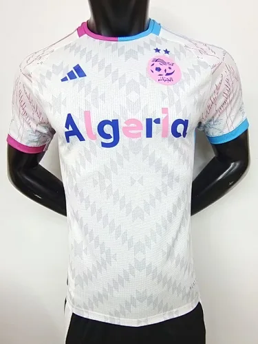 24-25 Algeria White Kit Special Edition Player Version Soccer AAAAJersey