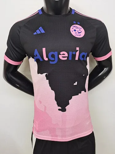24-25 Algeria Pink-Black Kit Special Edition Player Version Soccer AAAAJersey