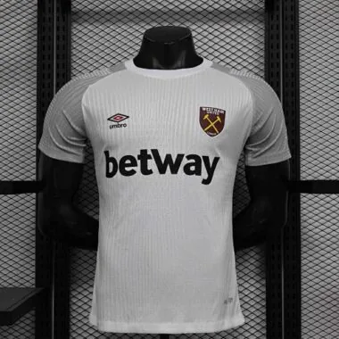 24-25 West Ham White Kit Special Edition Player Version Football AAAAJersey