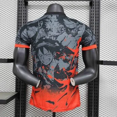 2024 Japan Anime One Piece Red Luffy Special Edition Player Version Football