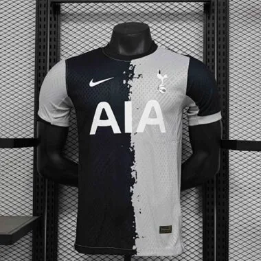 24-25 Tottenham Black and White Kit Special Edition Player Version Football AAAAJersey