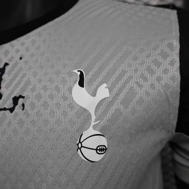 24-25 Tottenham Black and White Kit Special Edition Player Version Football AAAAJersey