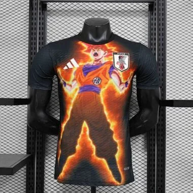 2024 Japan Angry Goku Special Edition Player Version Football AAAAJersey
