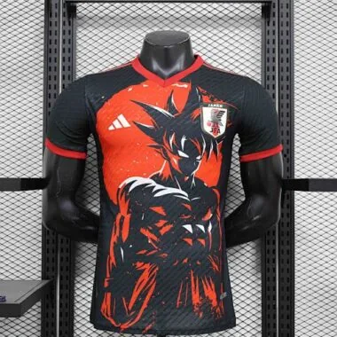 2024 Japan Scarlet Super Saiyan Special Edition Player Version Football AAAAJersey