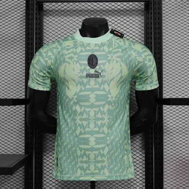 24-25 AC Milan Green Kit Special Edition Player Version Football AAAAJersey