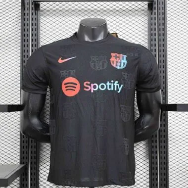 24-25 Barcelona Black Kit Special Edition Player Version Football AAAAJersey Yupoo