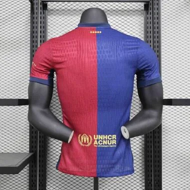24-25 Barcelona Home Kit Derby Player Version Football