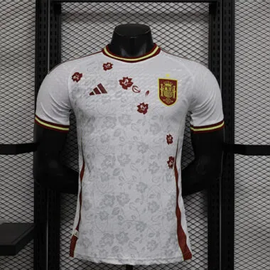 2024 Spain White Special Edition Player Version Shirt Football AAAAJersey Yupoo