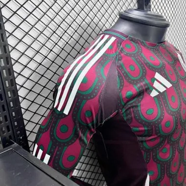 2024 Mexico Home Long Sleeve Kit Player Version Shirt Jerseys Supllier Yupoo
