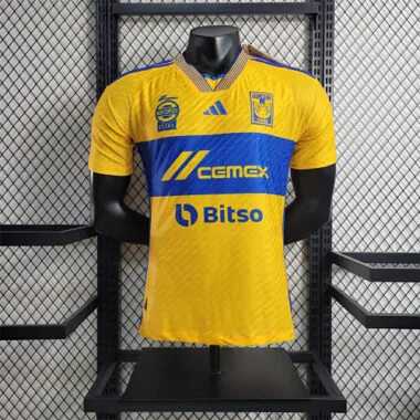23-24 Tigres UANL Home Kit Player Version Shirts Soccer Jerseys Yupoo