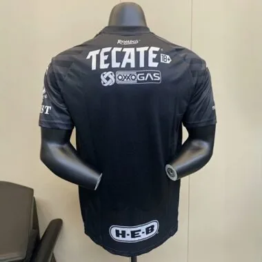 23-24 Rayados Monterrey Goalkeeper Black Kit Player Version Shirt Soccer Jerseys