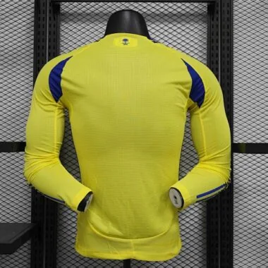 24-25 Al-Nassr Home Long Sleeve Kit Player Version Shirt Soccer