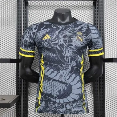 24-25 Real Madrid Grey Dragon Special Edition Player Version Shirt AAAAJersey Soccer Yupoo