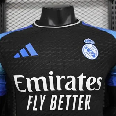 24-25 Real Madrid Black and Blue Special Edition Player Version Shirt Sport