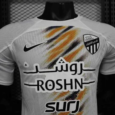 24-25 Al-Ittihad Away Kit Player Version Shirt Soccer