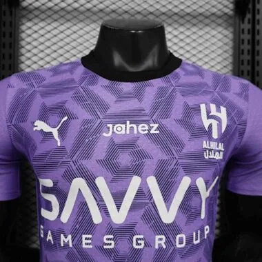 24-25 Al-Hilal Saudi Third Kit Player Version Shirt Soccer