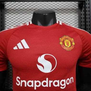 24-25 Manchester United Home Kit Player Version Shirt Best