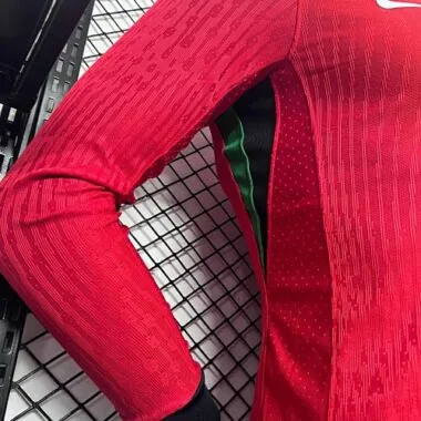 2024 Portugal Home Long Sleeve Kit Player Version Shirt Jerseys Supllier