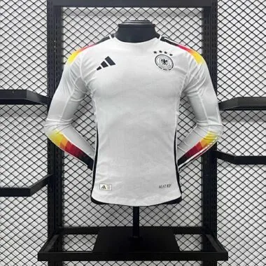 2024 Germany Home Long Sleeve Kit Player Version Shirt Jerseys Supllier Yupoo