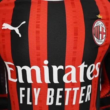 24-25 AC Milan Home Long Sleeve Player Version Shirt Sport AAAAJersey Yupoo