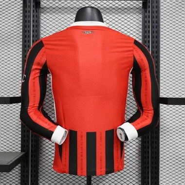 24-25 AC Milan Home Long Sleeve Player Version Shirt Sport AAAAJersey Yupoo