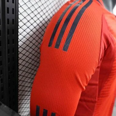 24-25 Bayern Munich Home Long Sleeve Player Version Shirt Sport
