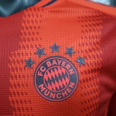 24-25 Bayern Munich Home Long Sleeve Player Version Shirt Sport