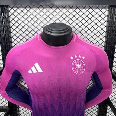 2024 Germany Away Long Sleeve Kit Player Version Shirt Jerseys Supllier Yupoo